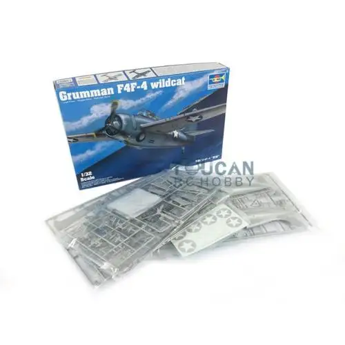 Trumpeter 1/32 Grumman F4F-4 Wildcat Fighter Airplane Aircraft Model Kits 02223 TH05361-SMT2