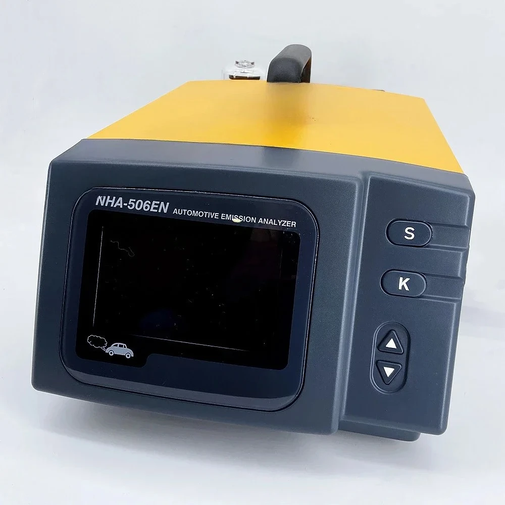 

NHA-506 Automotive Exhaust Analyzer Emission Tester Cars Trucks Buses - HC CO CO2 O2 NO Concentration Detector for Automobiles
