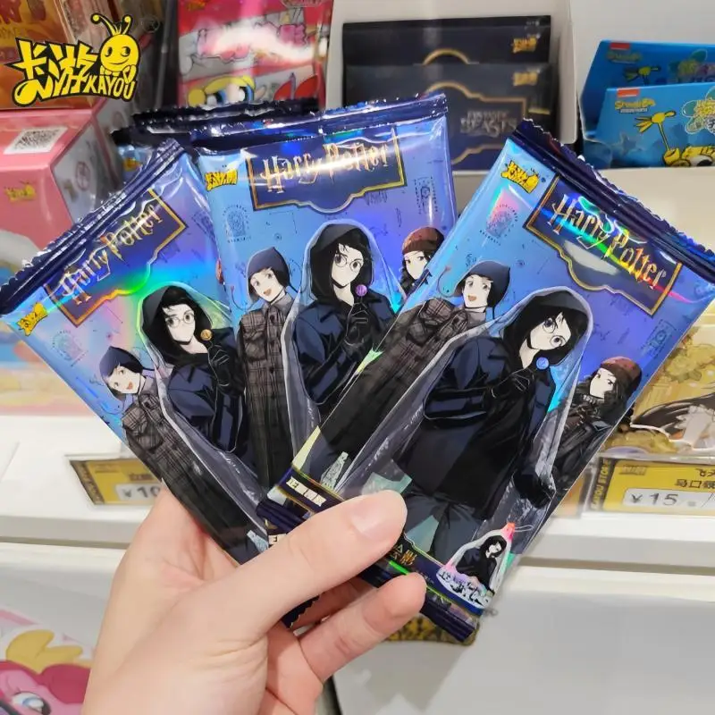 New KAYOU Harry Potter stand Card Gift Drawing Spell Version Vol.1 Carved Acrylic Card Nime Game Collection Card Toys Gifts