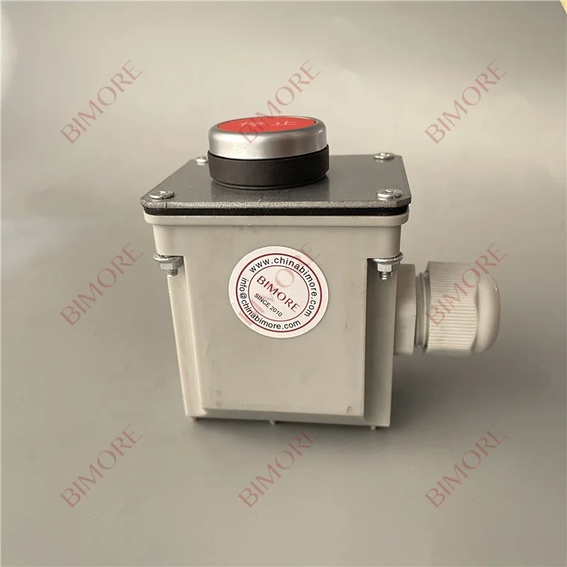 Plastic Emergency Stop Button Switch Box for 9500 9300 Escalators Used as Spare Parts