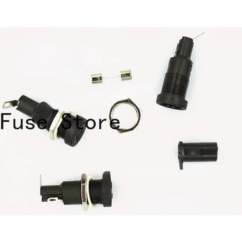 5PCS Import SCI Fuse Tube Seat Box R3-11 5*20mm 10A 250V UL CSA Certification.