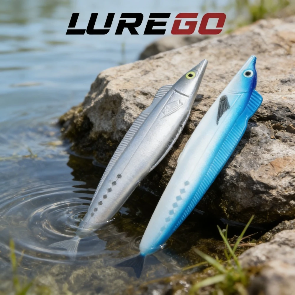 1 Stück 32cm 74,5g Großer Hohlmakrelen-Weichköder |   Wounded Action Design für Weitwurf- und Salzwasser-Trolling-Köder