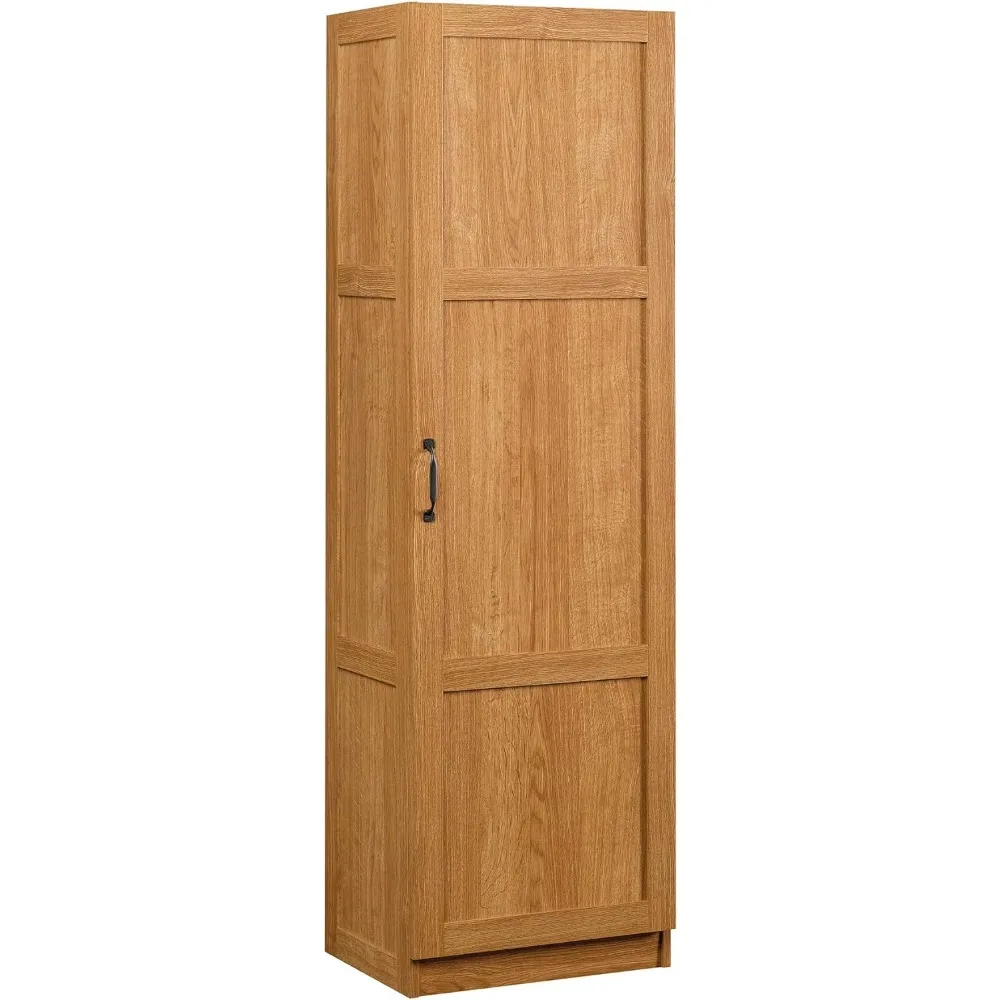 

Miscellaneous Storage Cabinet, Length 17.99 Inches X Width 13.94 Inches X Height 60.00 Inches, with A High Oak Finish