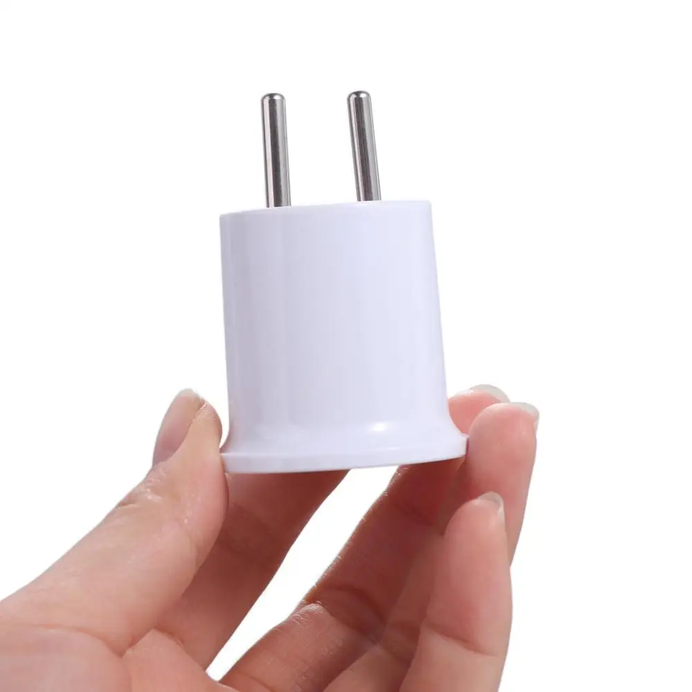 E27/E26 Spiral Shape Socket Lamp Holder US EU Conversion Lamp Holder Camera Bulb Converter