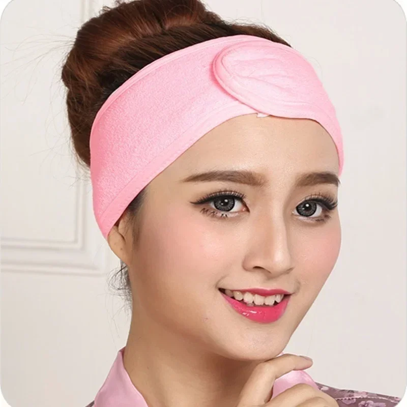 1Pc Wash Face Makeup Hair Band Womens Sweat Elastic Soft Headbands