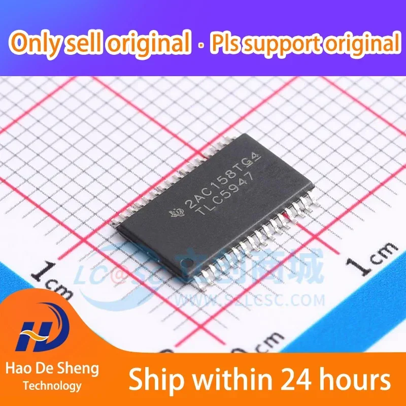 

10PCS/LOT TLC5947DAPR HTSSOP-32 New Original in Stock