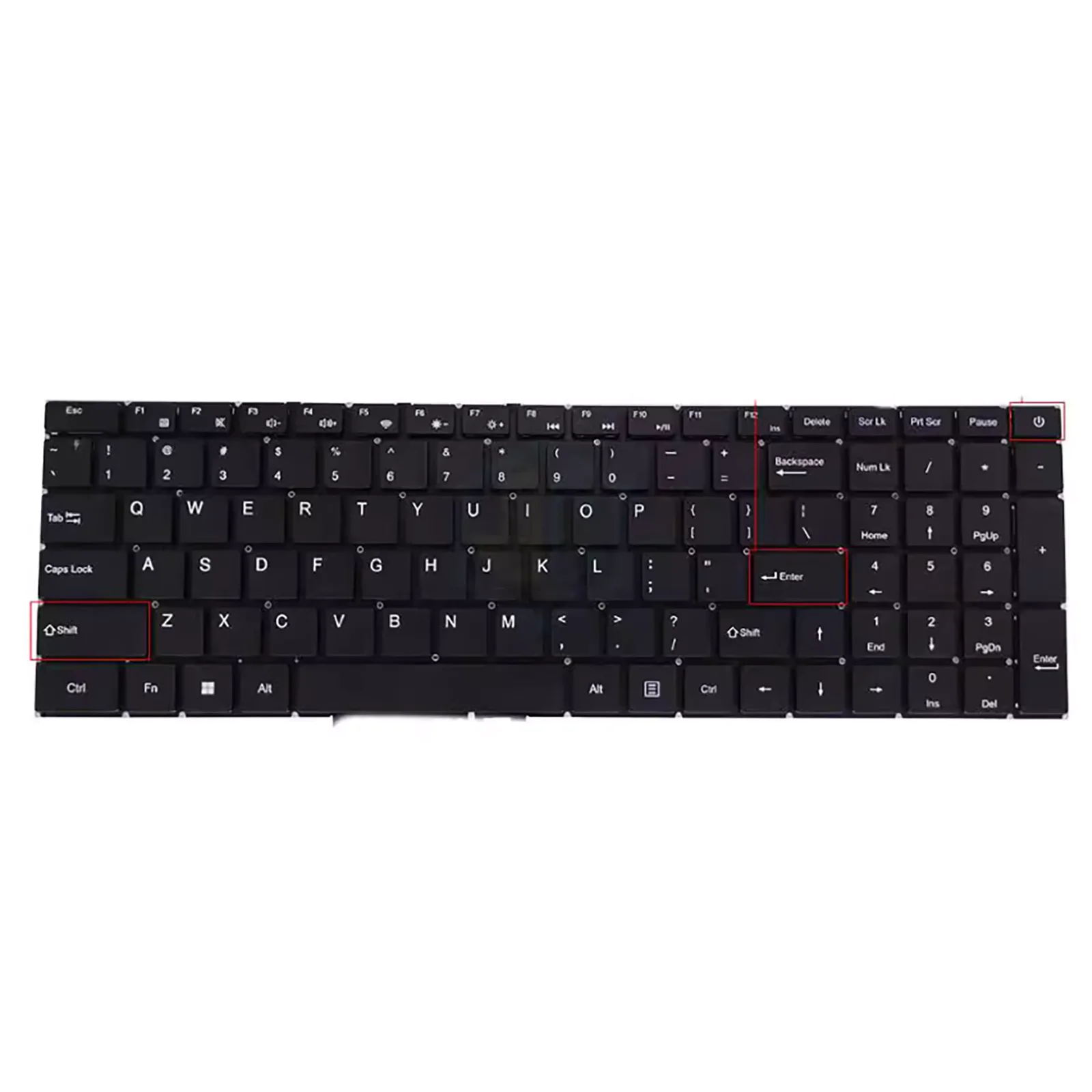 

Американская раскладка для клавиатуры ноутбука PN MB3501051 F0006-051 MX350A1-00-US XK-HS431