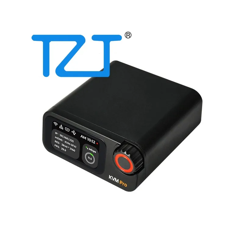 TZT Sipeed NanoKVM-Pro Desk WiFi Kit PiKVM 4K IP-KVM WiFi6 Remote Control Server Support Dual System Switch