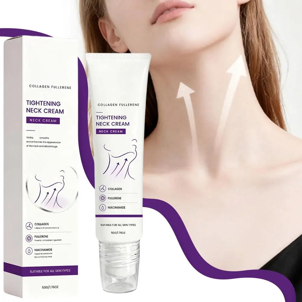 Lightweight Collagen Rejuvenate Neck Cream 50g Moisturizing Nourishing Neck Skin Care Refreshing Increase Elasticity Cream New