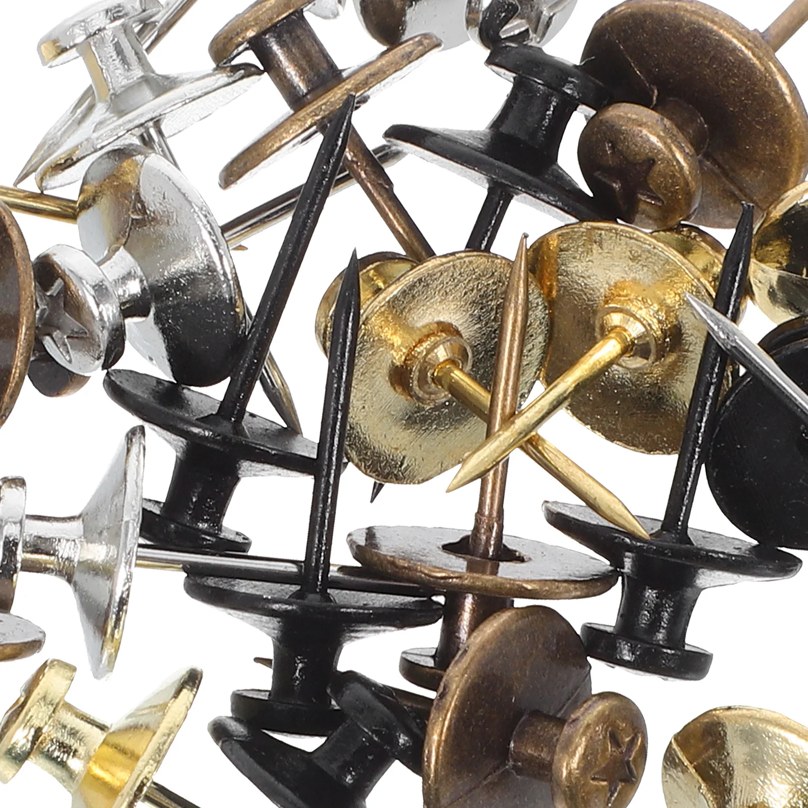 หมุดติดผนัง 25 ชิ้น สำหรับแขวนรูปภาพ หัวแบน ทำจากโลหะผสมสังกะสี หมุดกระดาน หมุดติดกรอบรูป สำหรับสำนักงานและบ้าน