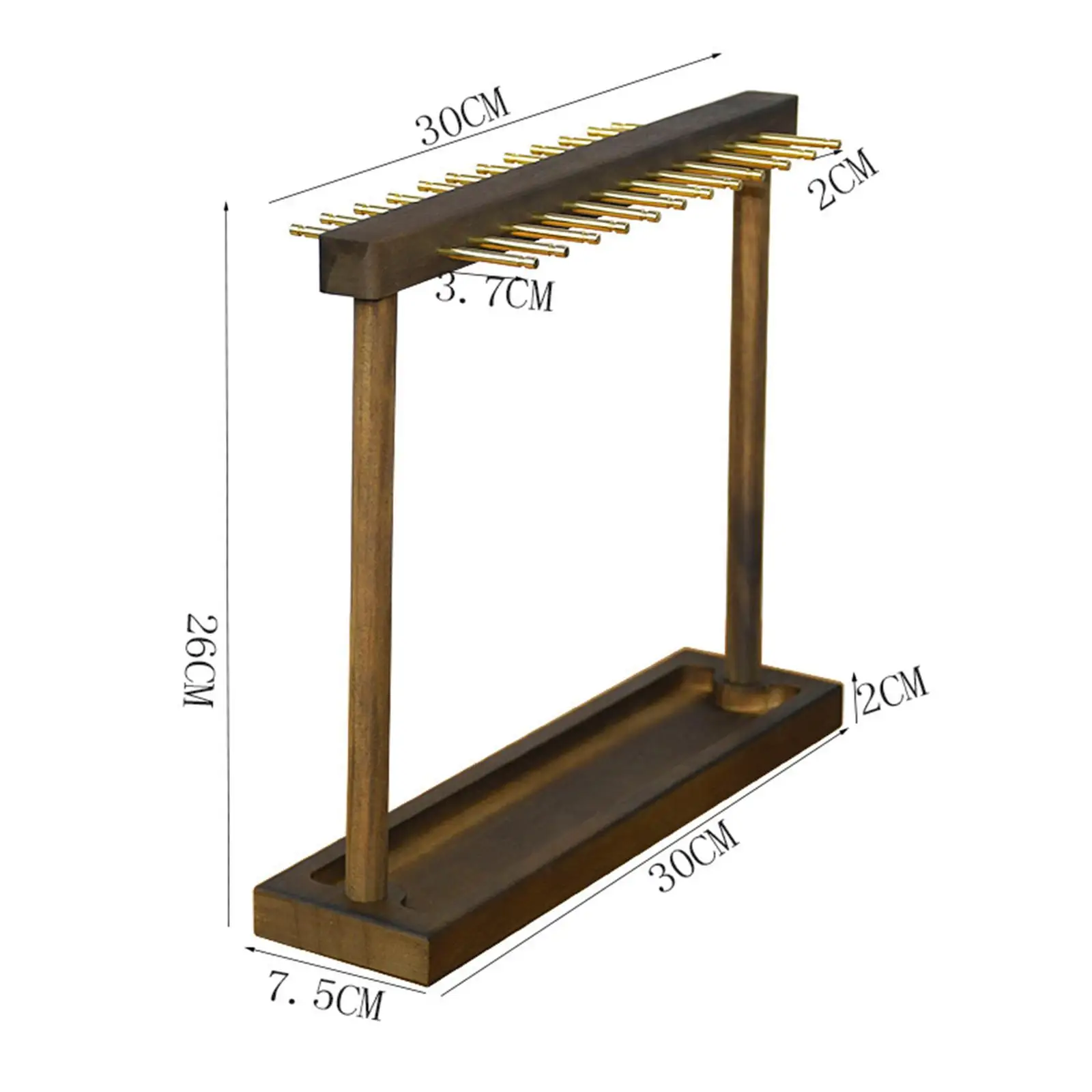 Sieradenorganisator Displaystandaard Sieradenopbergplank voor het ophangen van ketting