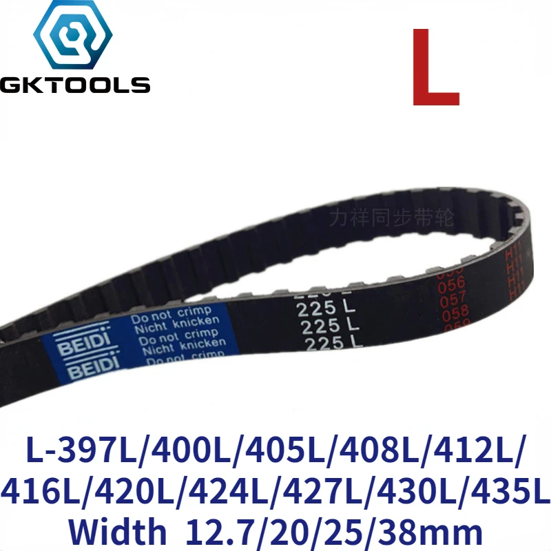 

GKTOOLS 397/400/405/408/412/416/420/424/427/430/435 L Timing Belt Width 13/20/25/38mm Perimeter 1009.6/1028.7/1047.7/1104.9mm