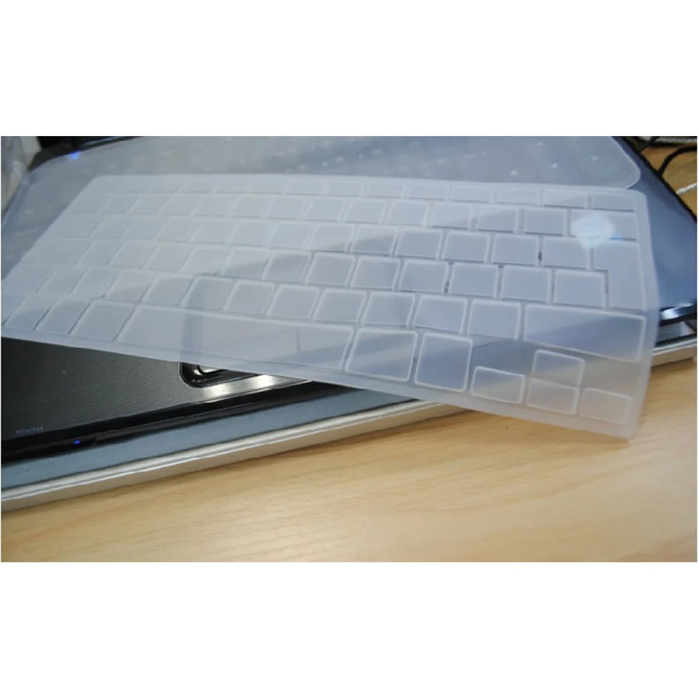 

13 Inch Laptop Keyboard Silicone Cover Protective Film Transparent Soft Ultra Thin Noise Reduction Dustproof Keyboard Cover