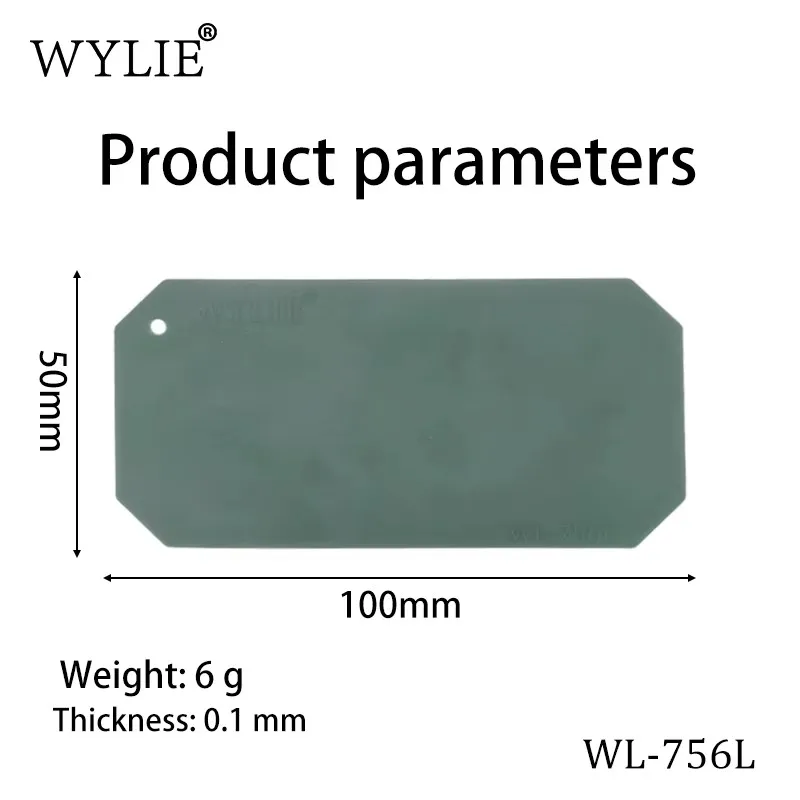 WYLIE WL-756L Thermochromic Test Sheet Color Changing Short Circuit Detection Pad for Phone Motherboard Electronic Repair Tool