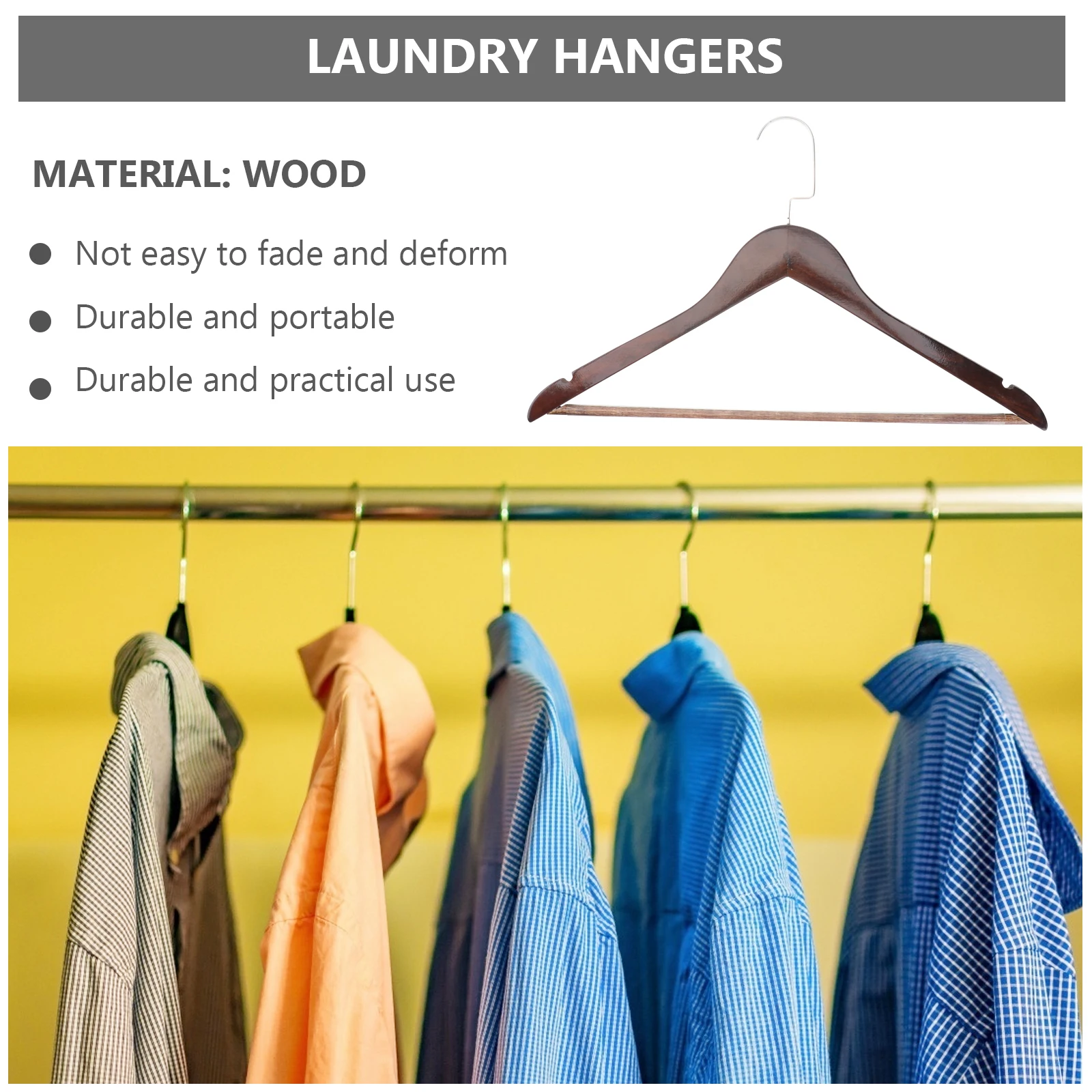 

4 Pcs Hanger Coat Suit Rack Dress Hangers Dress Suit Hangers Pants Sweater Storage Wardrobe ganizer Home