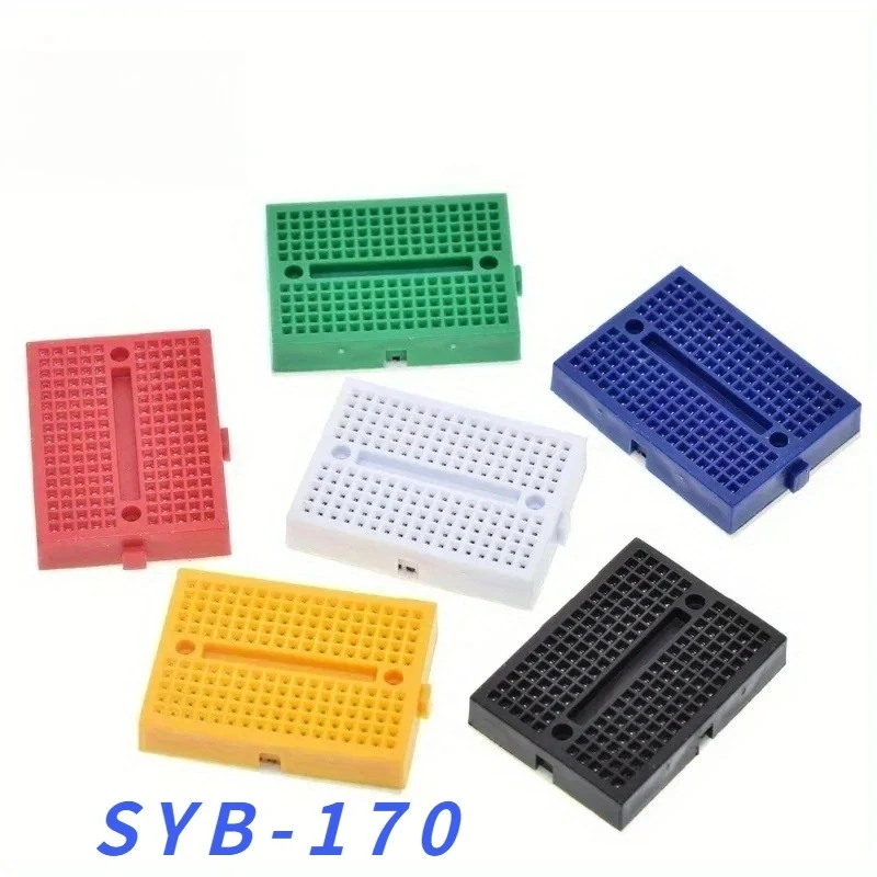 6/18Pcs SYB‑170 Mini Solderless Breadboard 170 Tie‑Points Test Board Protoboard for Arduino Electronic DIY Experiment
