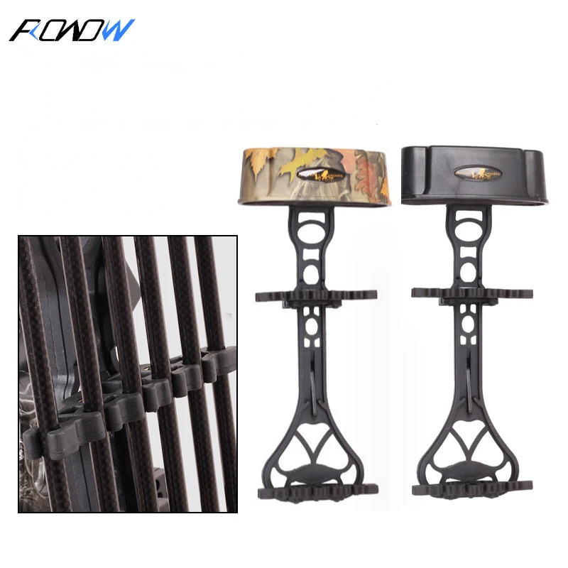 ROWOW Vertex TP726 Black Camouflage Quick-release Arrow Box Composite Six-arrow Recurve Bow Quiver