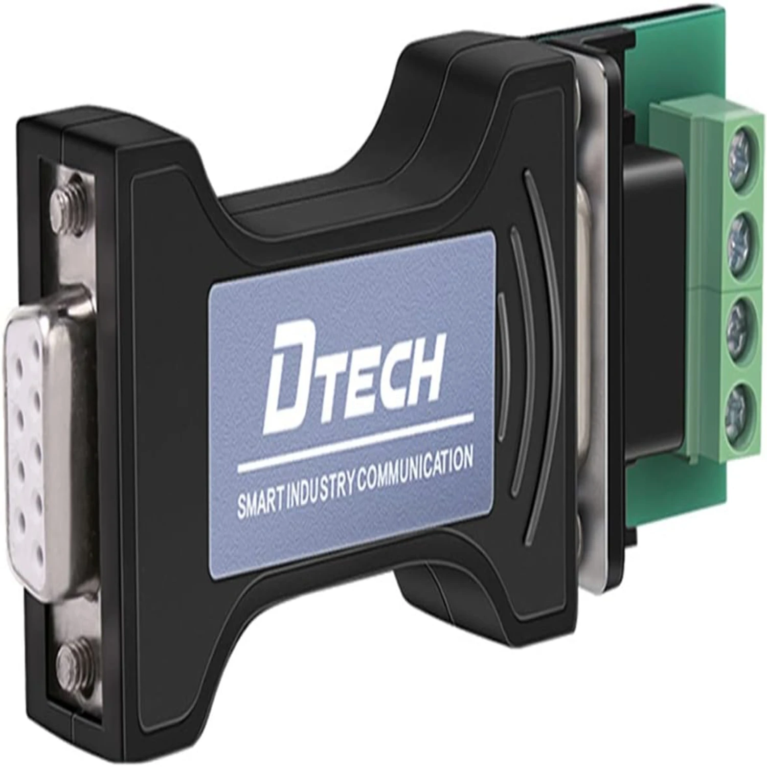 

Long Haul Industrial RS232 to RS485 Serial Converter Adapter with Reliable 4 Position Terminal Block, Robust 600W Anti-Surge Sup