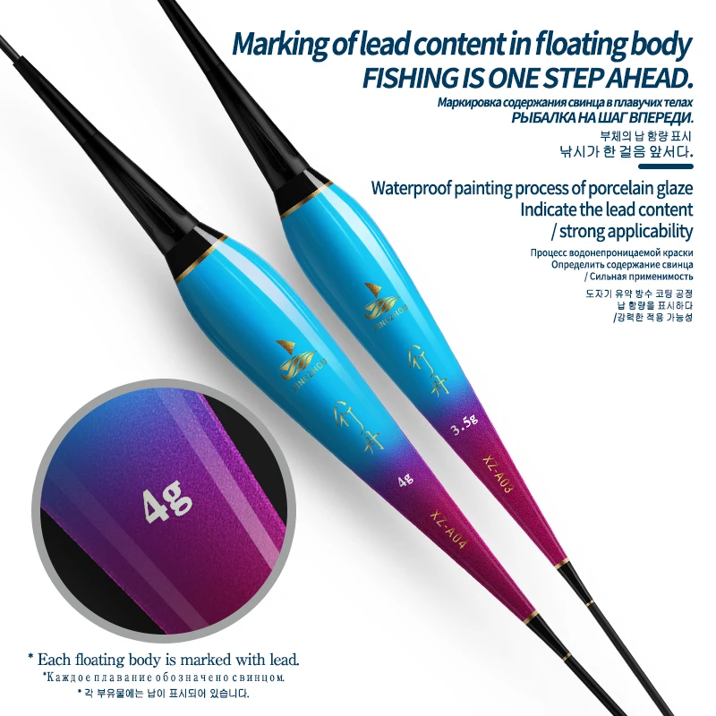 1PC Luminous Fishing Float+1 USB+1 Rechargeable CR425+1 Buoy Tube+1 Bag Hook Lake River Vertical Buoy Electric Nano Boya Tackle