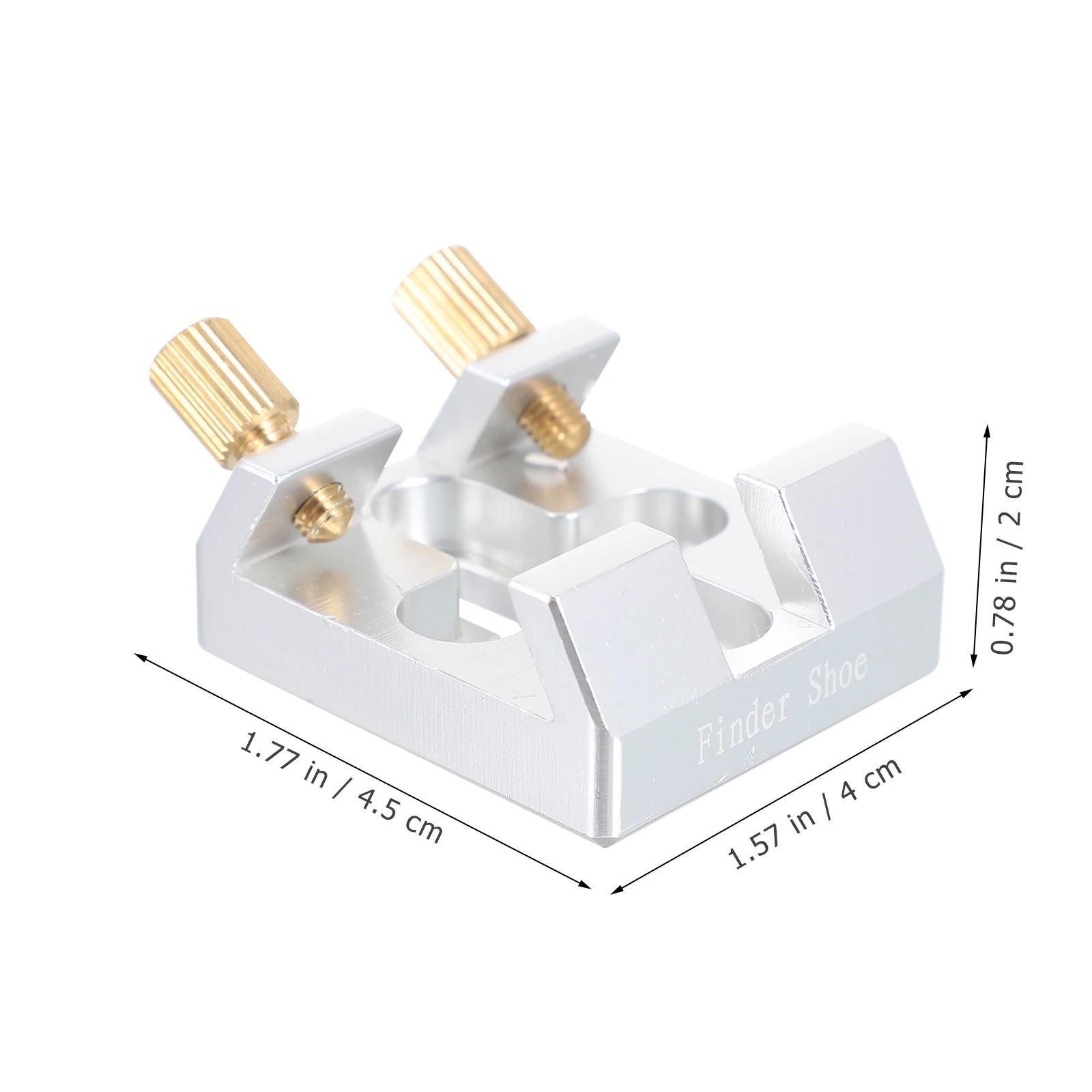 

Aluminum Alloy Telescope Mounting Base Dovetail Slot for Bracket Astronomical Stargazing Camping Hiking Accessories