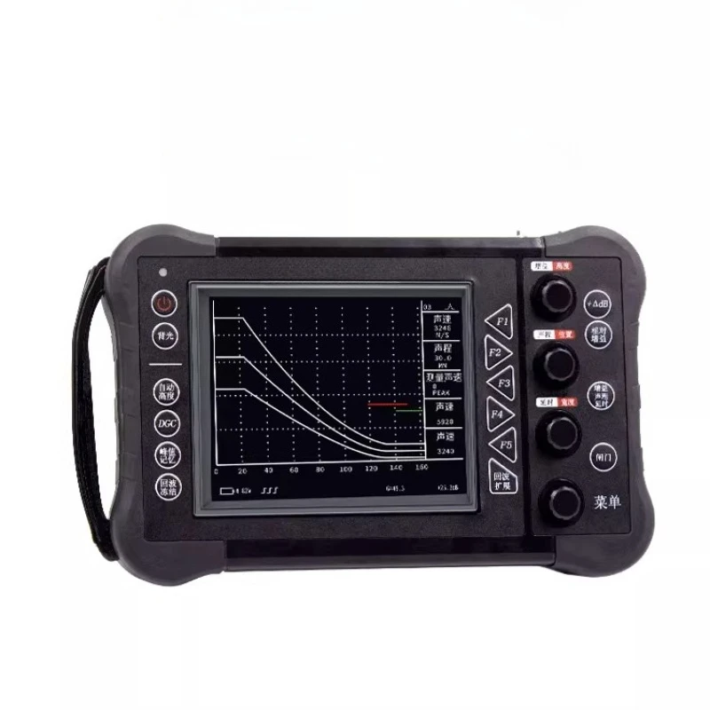 Ultrasonic flaw detector, metal flaw detector, internal defect hole, portable