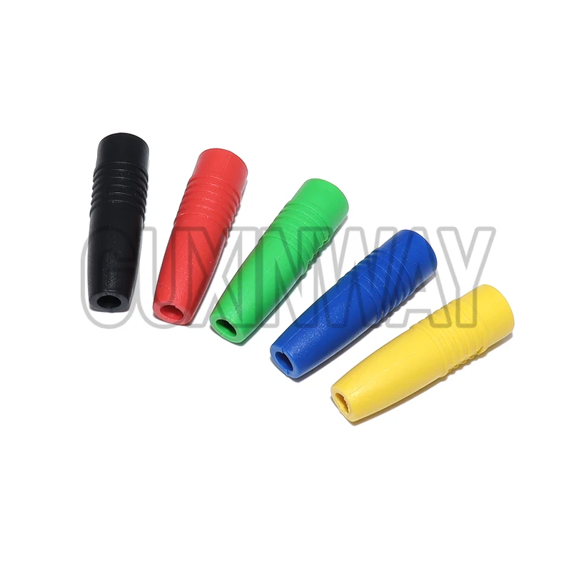 10 قطعة محول تمديد معزول الموز التوصيل المقرنة موصل 4 مللي متر الموز المقبس أنثى