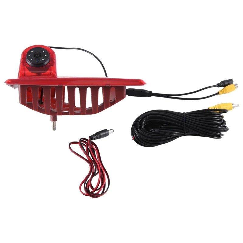 Car Brake Light Rear View Camera Red & Black Plastic For OPEL Movano B + Nissan NV400 + Renault Master III 2010-2019