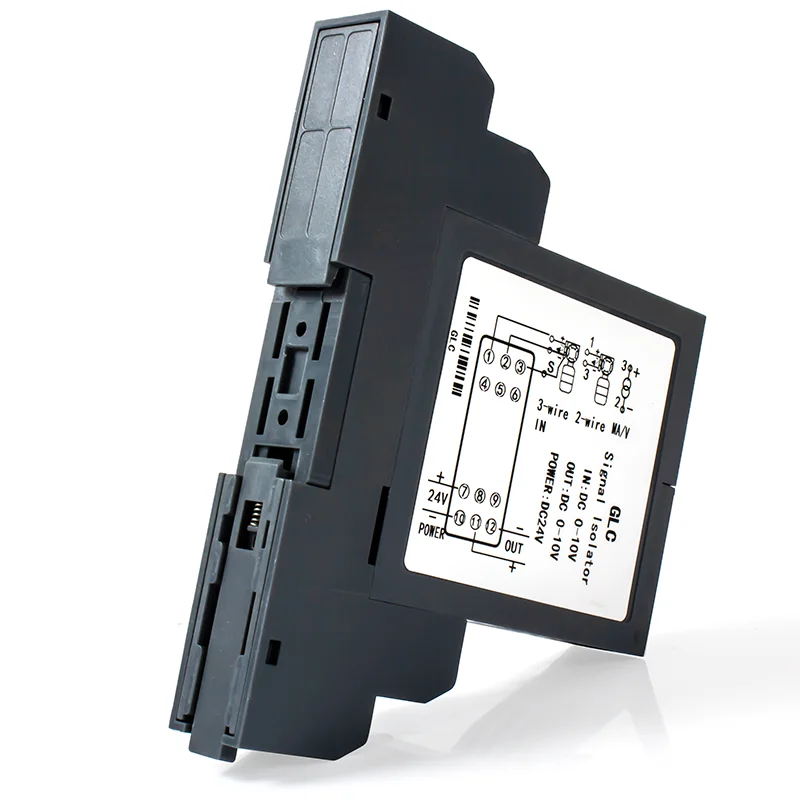 DC24V 1 en 1 sortie 0-10V 0-5V 1-5V 0-75mV transmetteur d'isolateur de Signal DC24V convertisseur de Signal de relais 4-20mA isolateur de Signal analogique