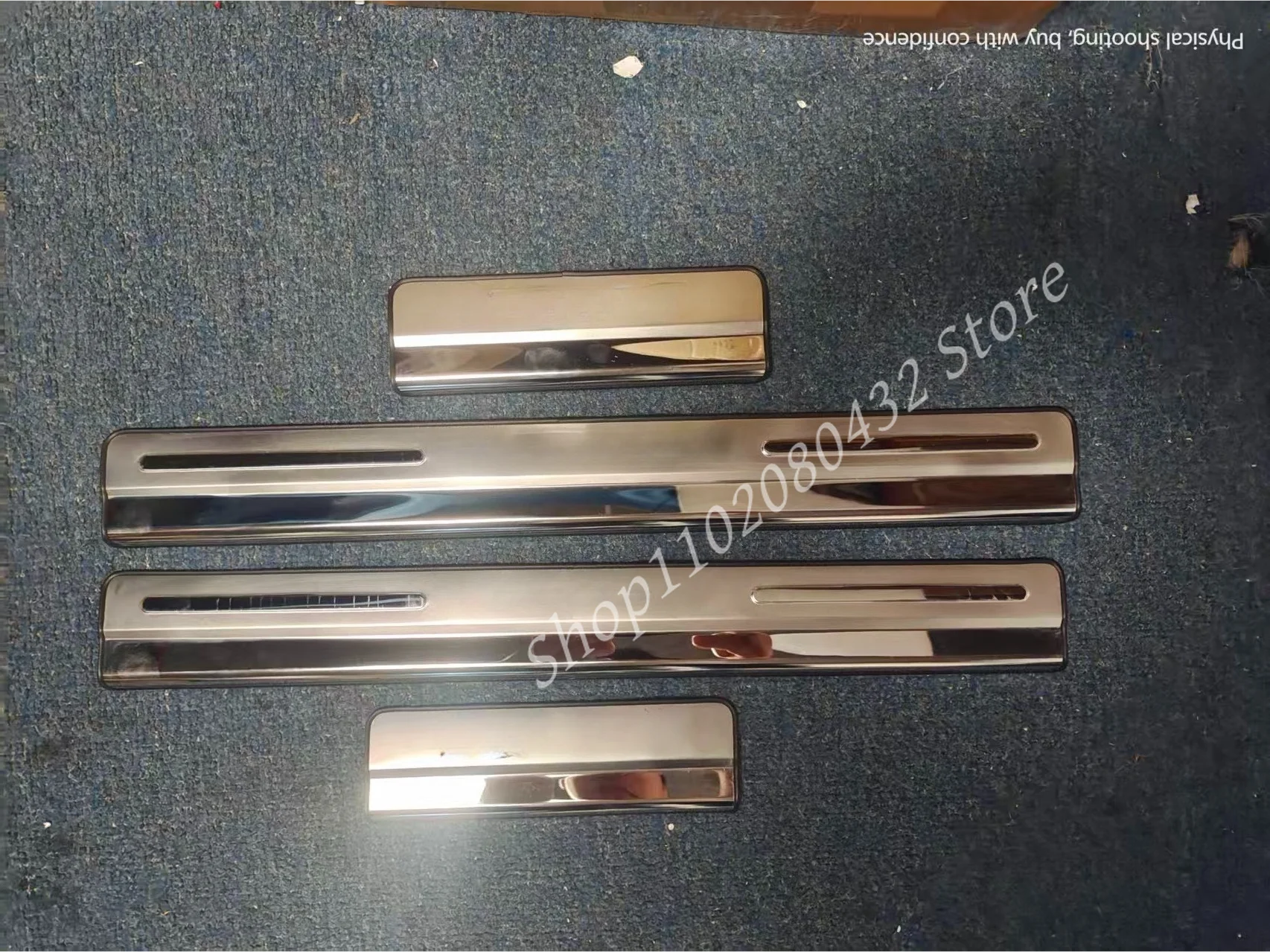 Car cover high quality stainless steel For Ford Focus MK2 MK3 MK4 2012-2018 Scuff Plate/Door Sill Car Styling Protector Sticker