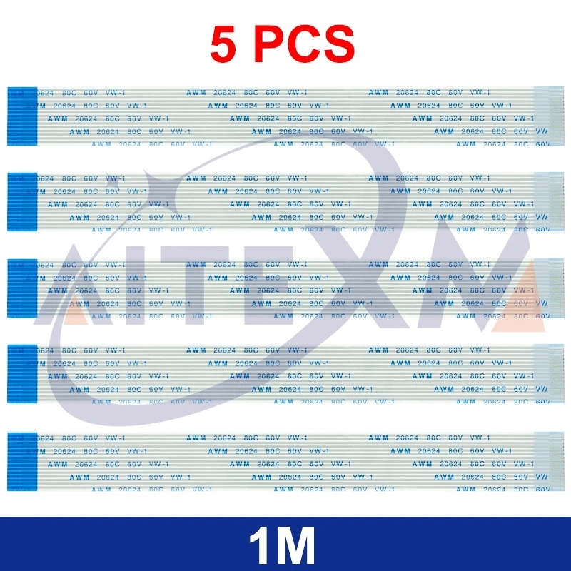 Flexkabel für Raspberry Pi Modell B+ 2M 1M 50CM 30CM 20CM 15CM 15 Pins Band Flex Kabel 15CM-200CM 1,0mm AWM 20624 80C 60V VW-1