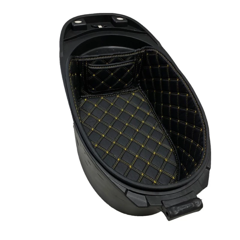 Universal Style Leather Waterproof Shock-absorbing Dust-proof Stepping Board for Electric Vehicle Seat Bucket Liner Leather Pad