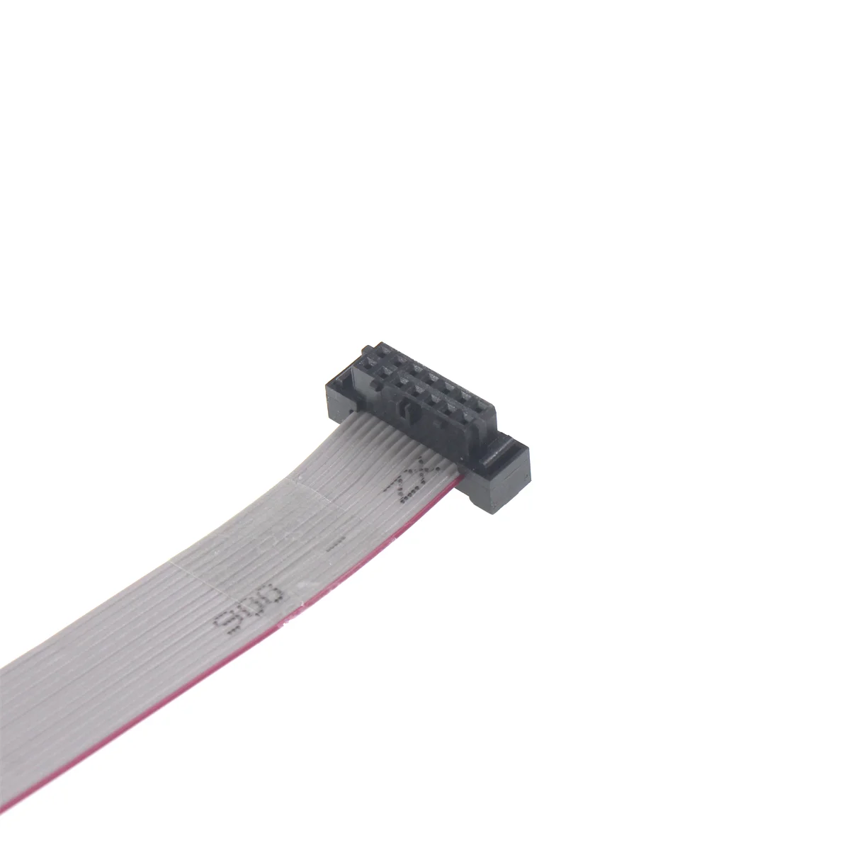 2PCS FC 2.0mm Gray Flat Cable FC-6/8/10/12/14-50P 2mm Spacing Crimping Head Double-end Connecting Wire JTAG Download Line 20cm 3