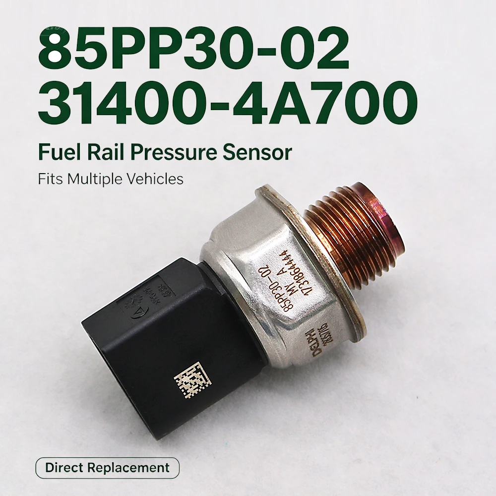 85PP30-02 31400-4A700 Fuel Rail Pressure Sensor For Hyundai Accent H-1 I30 I40 Santa Fe Sonata Sorento Porter 2 Tucson