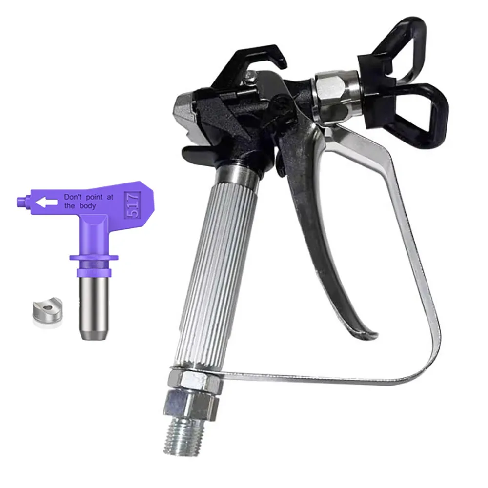 

Безвоздушный распылитель высокого давления 3600 фунтов на кв. дюйм с защитой сопла 517, подходит для безвоздушных распылительных машин