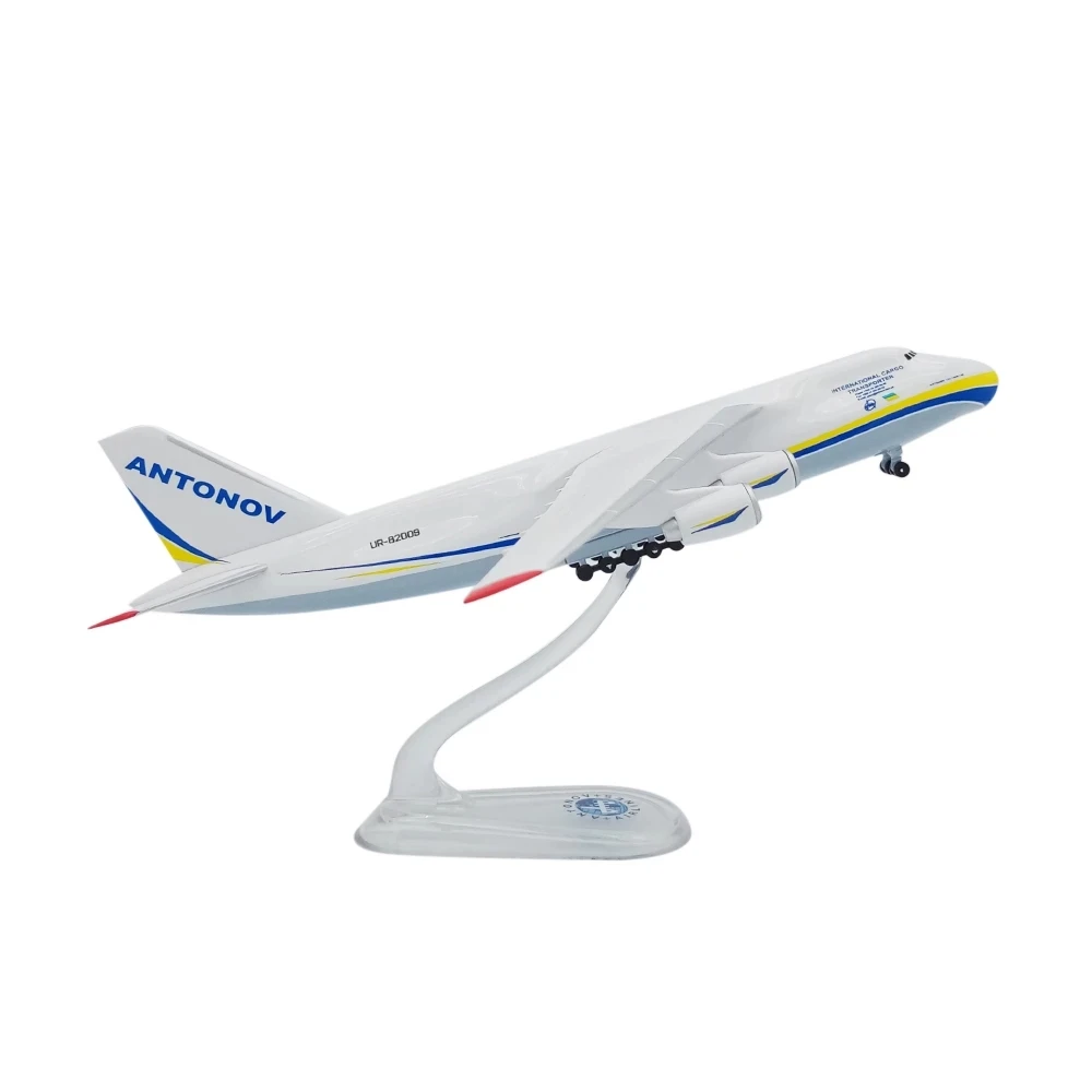 1/400 Antonov An-124 AN124 Blizzard Space Shuttle Antonov 124 Aircraft Model Diecast Toy Airplane For Fans Collection Souvenir