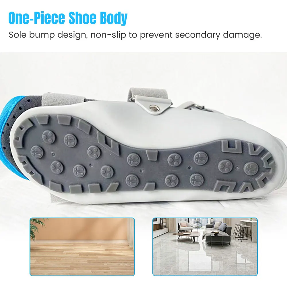 Ankle Stabilizer Injury Recovery Adjustable Ankle Fixation Brace Foot Drop Brace Postural Correct Shock Fixing Supporter