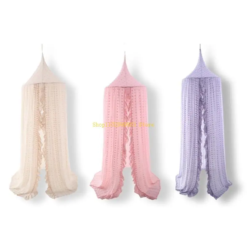 خيمة ناموسية معلقة بستارة شبكية غطاء سرير للأطفال الرضع ضروري للرضع J0MF #2