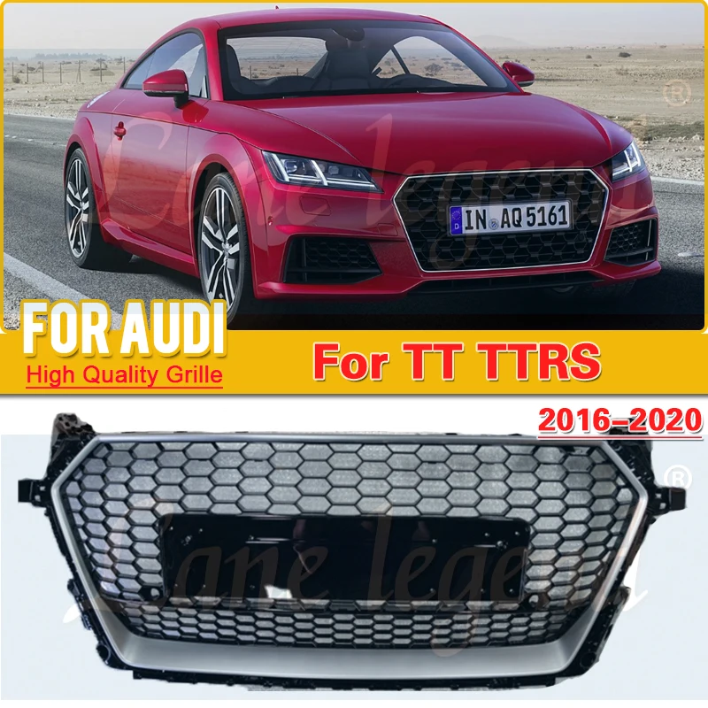 

Factory supply High-end Upgrade FOR AUDI TT 2016 2017 2018 2019 2020 Honeycomb Sport Mesh For TTRS Style HEX GRILLE GRILL