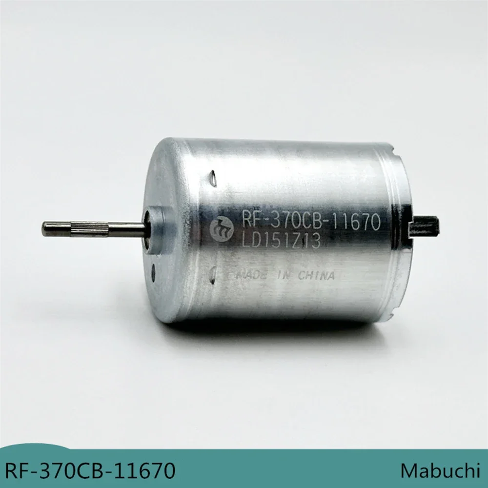 Mabuchi RF-370CB-11670 Micro Motor DC 6V 12V 24V 6000RPM Low Noise Start Micro Power Consumption Low Speed Motor DIY Production