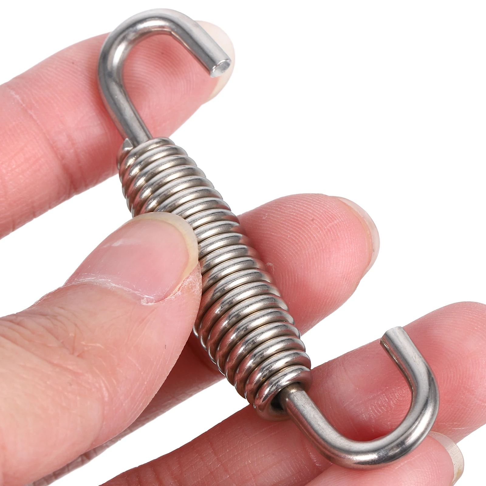 

3pcs Pipe 68Mm Muffler Spring Hook Stainless Steel For Motorcycle Durable Exhaust Muffler Spring Swivel Hook Compatible With