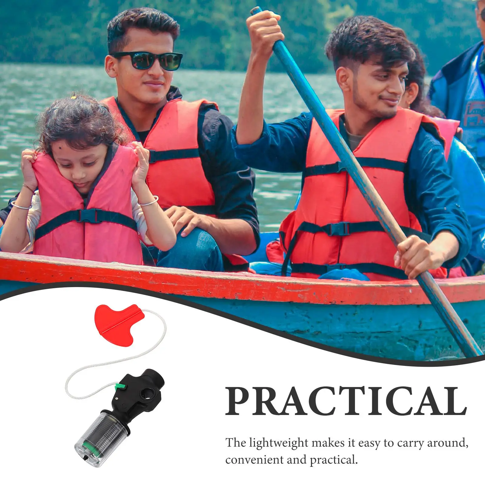 33g Stainless Co2 Cylinder Automatic Manual Inflatable Life Jacket Accessories Portable Durable Emergency For Survival Gear - Image 4