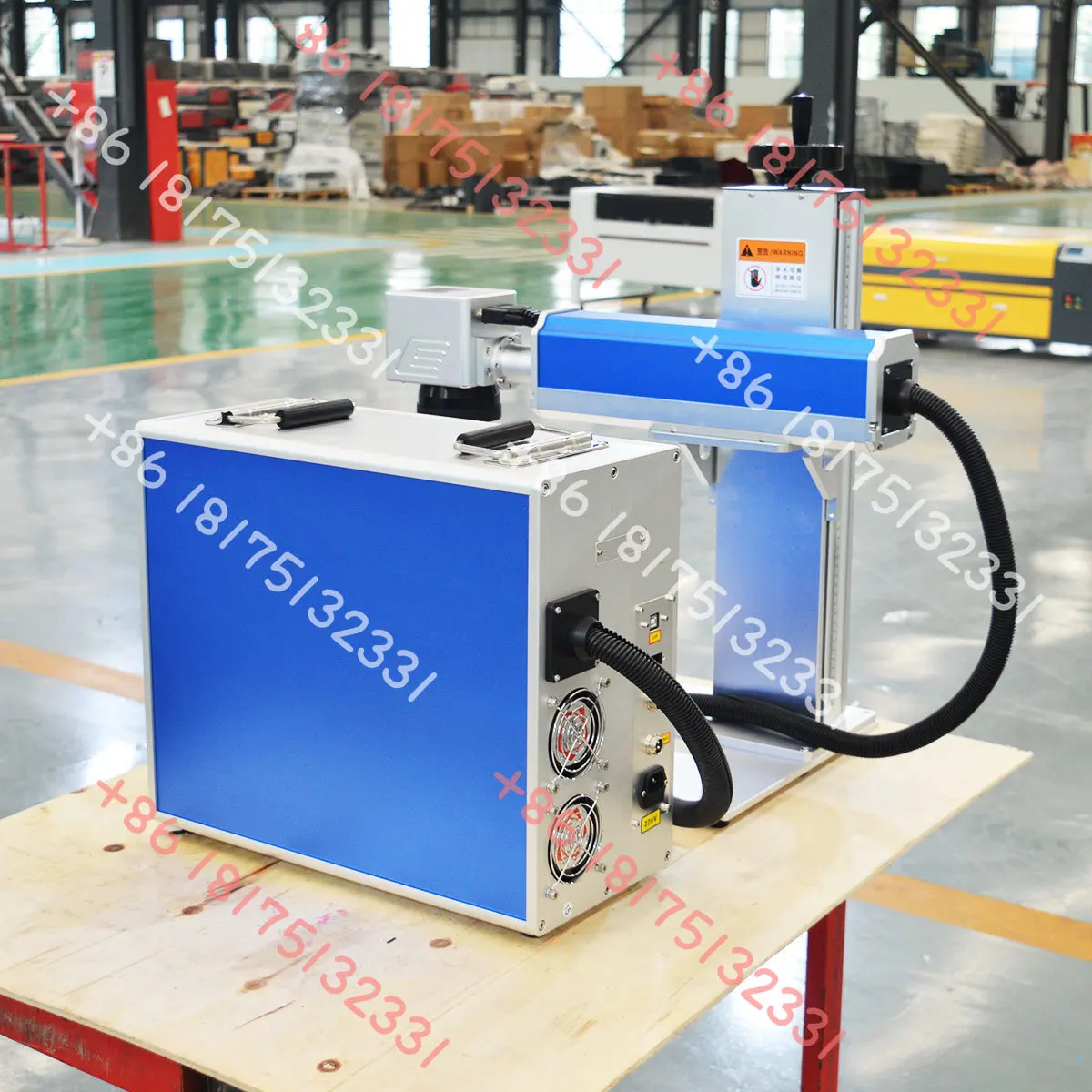 Split Type Small Marking Cabinet Portable All Aluminum Chassis Engraving Machine Laser Engraving Machine Nameplate Marking Metal