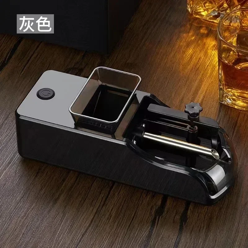 

6.5/8mm Electric Cigarette Rolling Machine Raw Grass Cigarette Device Automatic Injector Tobacco Maker Roller Smoking Accessorie