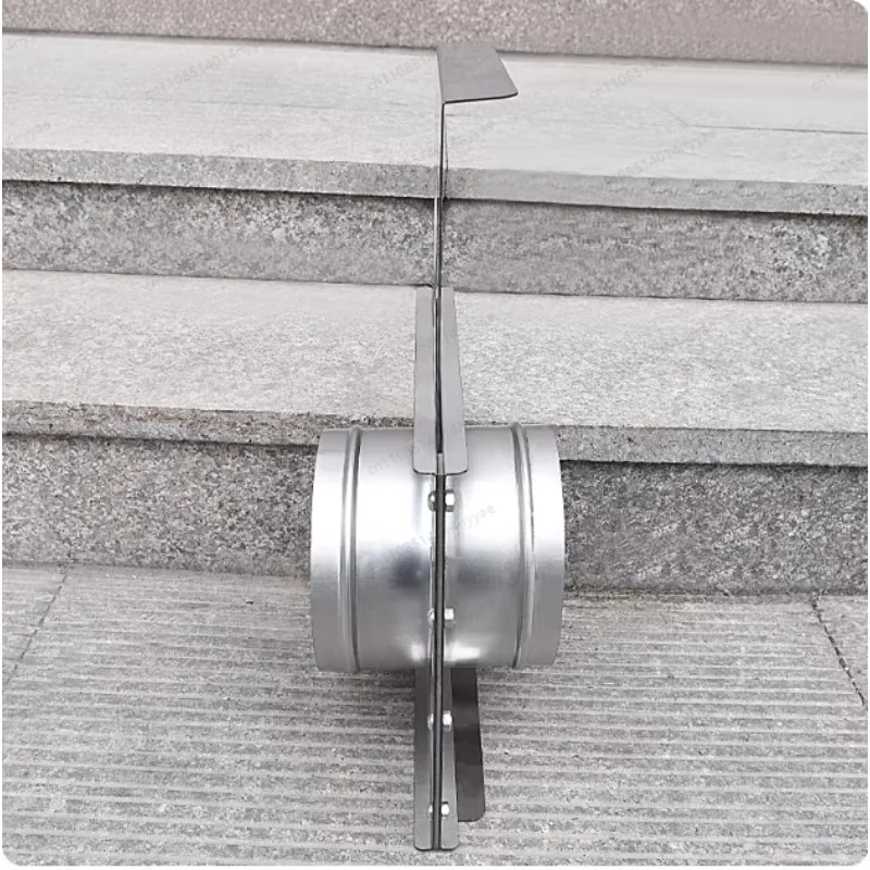 150 Mm Blast Gate for Dust Extraction System Zinc-coated Sliding Damper