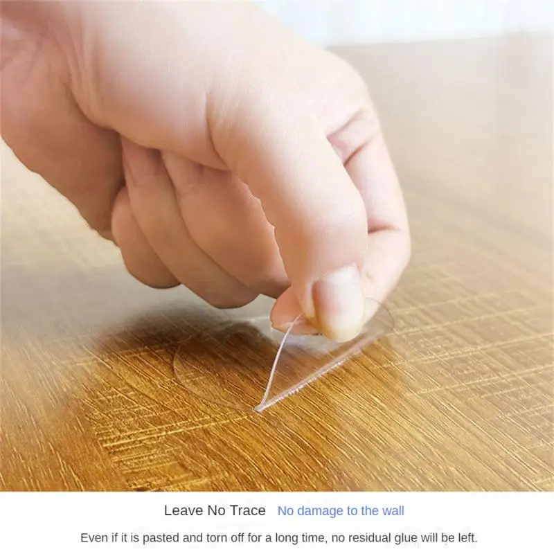 Cinta adhesiva de doble cara súper fuerte, Nano cinta transparente, pegatinas de pared impermeables, cinta adhesiva reutilizable para cocina y baño