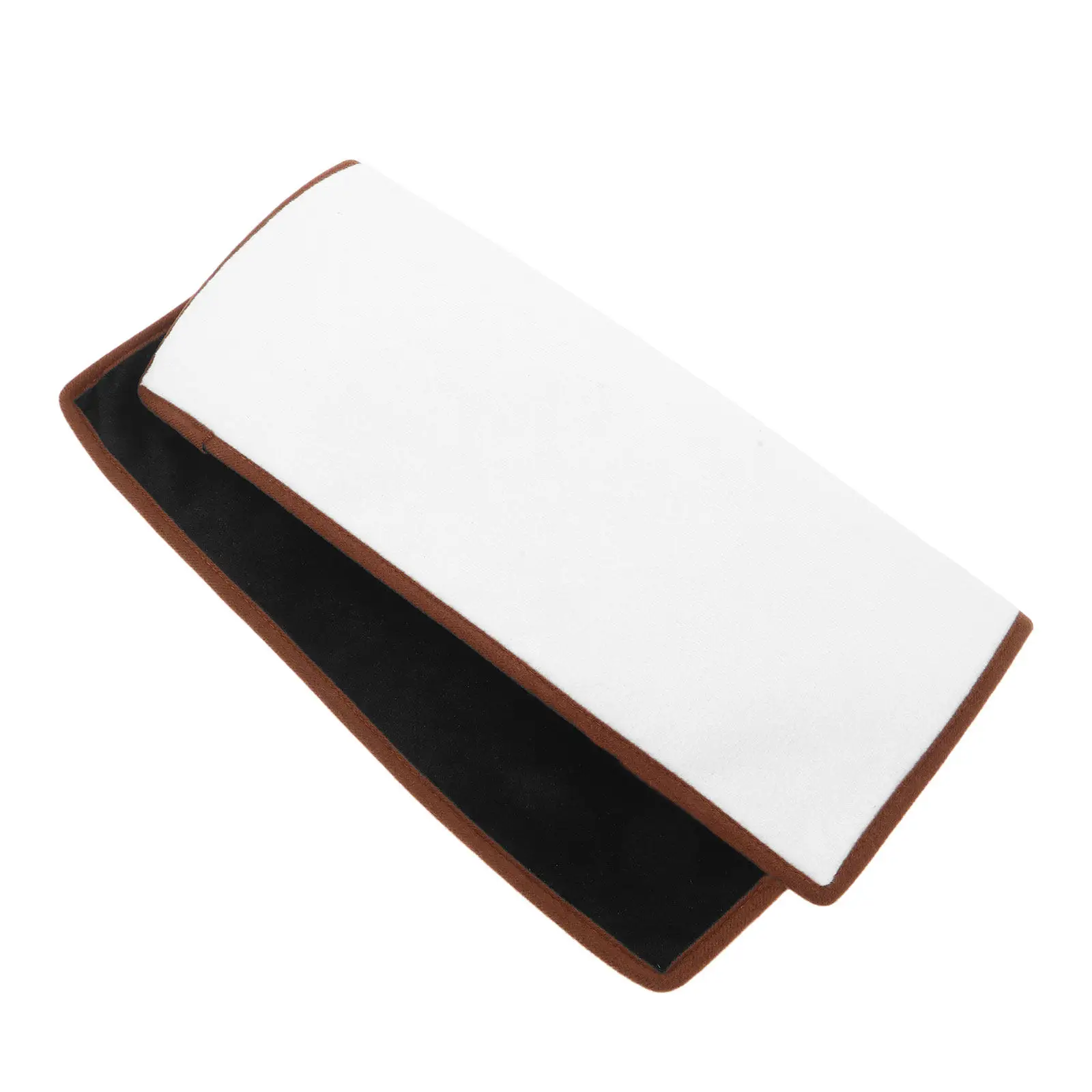 

Black Jewelry Display Pad 12x12 Inch Premium Soft Fabric Photography Background for Necklaces Earrings Bracelets Rings Display