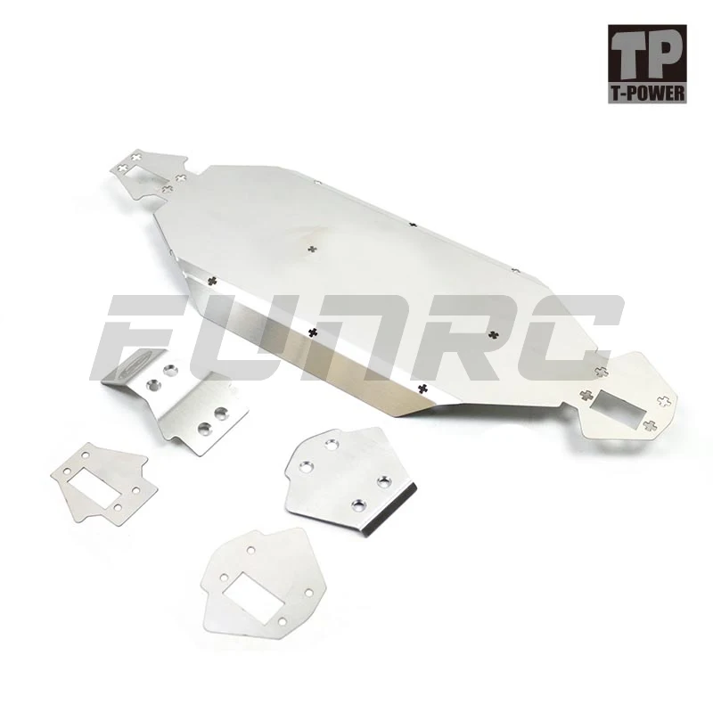 

LOSI 1/10 U4 Lasernut Desert Truck Modification and Upgrade Accessories Metal Chassis Armor Guard Plate Protect Bottom