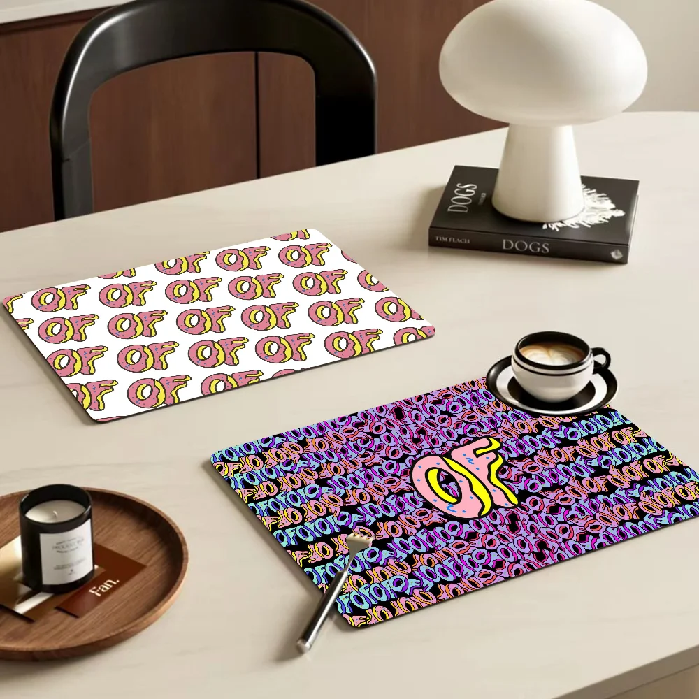 Odd Future Exquisite Kitchen Drain Pad Super Absorbent Dinnerware Placemat Desktop Decor Pads Drying Rug Bathroom Mat