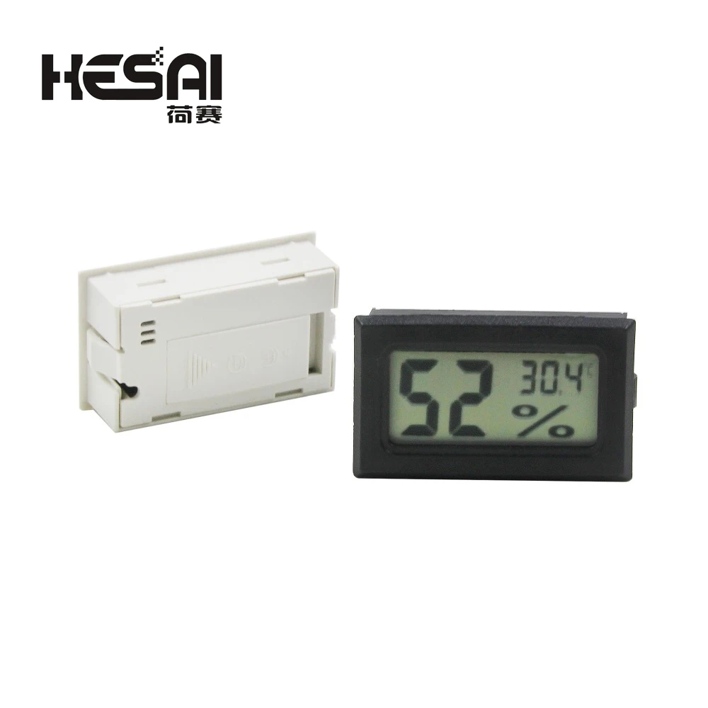 Mini LCD Temperature Digital And Indoor Hygrometer Temperature Sensor Humidity Meter Gauge Instruments