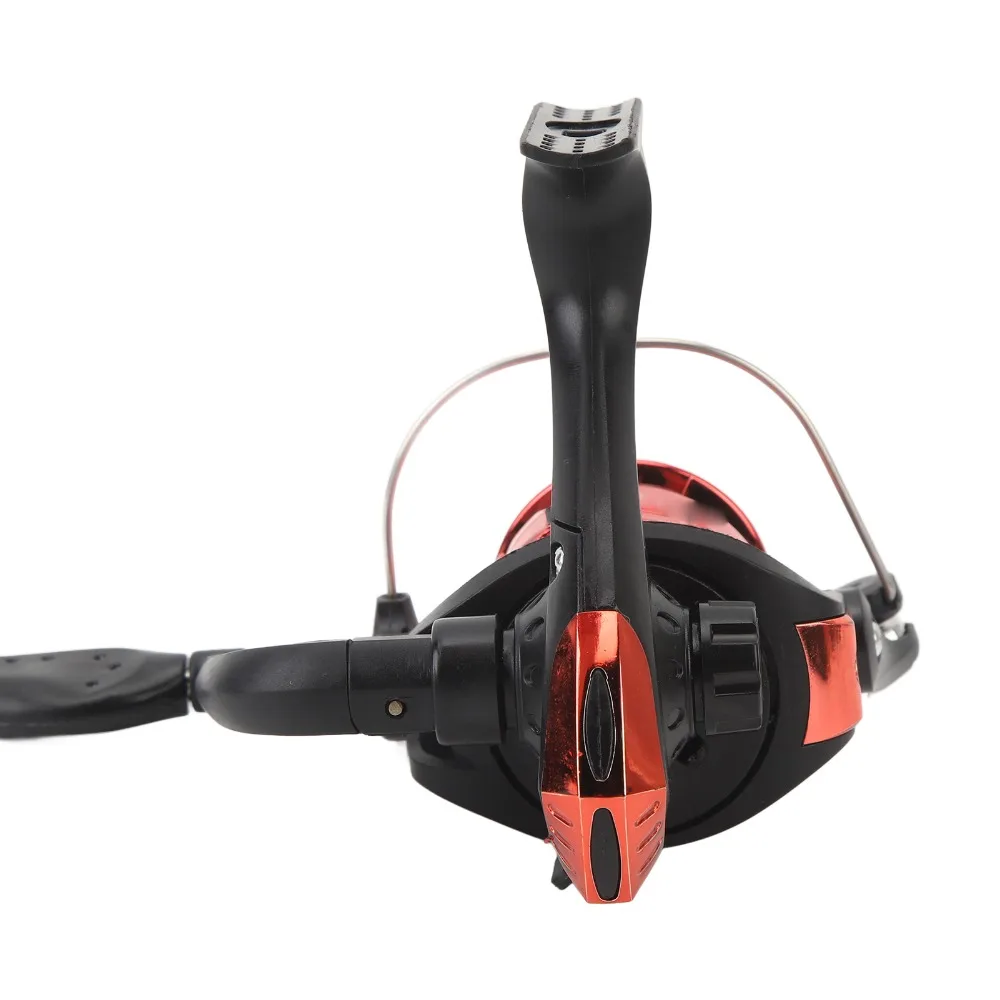 Carretilha de Pesca Spincasting com Relação de Engrenagem 5.2:1, Linha Pré-enrolada, Manivela Intercambiável Esquerda/Direita, Carretilha de Pesca Spinning